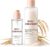 Rice Milky Toner 200 ML RiceCeramide Hydrating Barrier Serum 50ML – Rice Toner for Face & RiceSerum, Hydrating & Barrier Care, Niacinamide, Ceramide Glass Skin Care Set