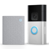 Ring Battery Video Doorbell Plus (Newest Gen) Chime (3rd Gen) DIY Wireless Video Doorbell Camera with 1536p HD Video, Head-To-Toe View, Quick Release Battery Pack Easy to install (5min)