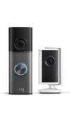 Ring Battery Video Doorbell Pro (Newest Gen) Retinal 4K & 10x Zoom Indoor Camera Plus Retinal 2K