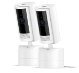 Ring Pan-Tilt Indoor Camera – 30-day free trial of Ring Subscription 2 Cameras