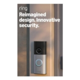 Ring Wired Video Doorbell Plus, 2K Retina, Radar, Plug-In