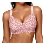 Riou Jelly Deep v Seamless Sleep Bra for Women UK