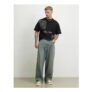 River Island Ame Saint Midweight T-Shirt in Black.
