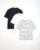River Island Mens T-Shirt 3 Pack Mixed Colours Short Sleeve Slim Fit