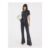 River Island Patch Pocket Fitted Bootcut Trousers – Black