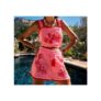 River Island Womens Pink Crochet Shell Trim Shorts