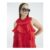 River Island Womens Top Red Halter Neck