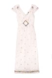 Rixo Carey Embroidered Linen Dress – Meadow Embroidery Ivory – Size 12-24