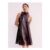 Ro&Zo Red Petite Freya Sequin Halter Neck Dress
