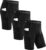 Roadbox 1,2 or 3 Pack Compression Shorts Mens, Sports Underwear Base Layer Shorts Tights Leggings Running Gym Cycling