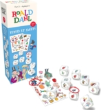 Roald Dahl Find It Fast Card Game, Ages 5, 2-4 Players, Family Dice Game, Blue and White