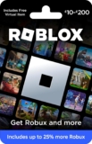 Roblox Physical Gift Card Includes Free Virtual Item Redeem Worldwide – Delivered by post – £25