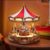 Robotime 3D Wooden Puzzle Carousel Music Box With LED Lights with code – Robotime Global Store