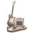 Robotime Rolife Electric Guitar 3D Wooden Puzzle Building Toys 17×10.5x22cm 1PC,Home decoration, bookshelf decoration – Outlet