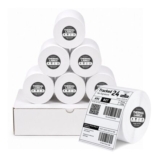 RockBerry 4×6 White Thermal Labels, 100x150mm, 3000/roll, 6 Rolls