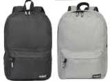 Rockport Solid Patterned Med Backpack with Logo 10% student discount