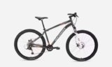 Rockrider 27.5 Touring Mountain Bike ST 120 – Grey/Orange
