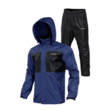 Rodeel Mens Waterproof Fishing Rain Suit Jacket & Pants