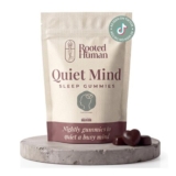 Rooted Quiet Mind 5-HTP Sleep Gummies with Botanicals Vegan – £11.99 S&S Voucher
