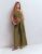 Rosa Double Cloth Jumpsuit Olive