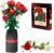 Rose Bouquet Building Set,761 PCS Botanical Plant Decor Collection Building Block Toy,Valentines Day Gift Compatible with Lego Flowers for Adults Women Boys Girls 8 9 10 11 12