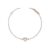 Rose Gold Coloured Crystal Heart Bracelet