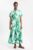 Rose Print Cotton Sateen Floral Woven Belted Maxi Shirt Dress – w/code