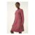 Rose Side Button Detail Swing Dress