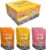 Rosewood Daily Eats Crunchy Cushions Variety Box – Chicken, Cheese, and Salmon Treats for Cats, Tasty Cat Treats with Taurine, Added Vitamins and Minerals, Small Bite Sized Cat Snacks (12pc, 720g Box)