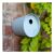 Round Bamboo Fibre Birdhouse – Blue
