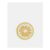 Round Lemon Beaded Coaster