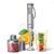Rouny H1 4-in-1 Powerful Stainless Steel Hand Immersion Blender 1200W with 500ml Chopper, Whisk & 700ml Beaker