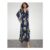 Rowena Floral Ruffle Dress Blue – Size 8 Only