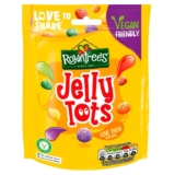 Rowntrees Jelly Tots Sweets Sharing Bag – Soft & Chewy Fruit, 150g or Fruit Pastilles 143g
