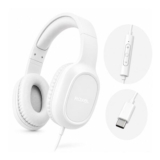 Roxel RX-90C USB-C Over-Ear Headphones with Mic and Inline Controls