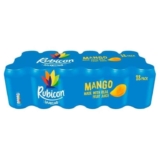 Rubicon 18 Pack Sparkling Mango Flavoured Fizzy Drink with Real Fruit Juice, 330ML – Sold & Shipped by Morrisons