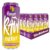 Rubicon RAW 12 Pack Pineapple & Passion 500ml Energy Drink, 20% Real Fruit Juice, High caffeine with B-Vitamins, Ginseng & Guarana,