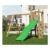 Rumble Ridge Rock Wall Playfort with Double Swing