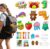 Rusokufo 10-Piece Summer Felt Sewing Kit for Kids, Craft Set Featuring Sea and Fruit Animals, Beginner-Friendly with Stuffing and Plastic Needles, Plush Felt Pendant for