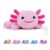 Rusokufo Axolotl Plush Toy, 22cm, Pink, Weighted Gift