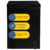 Russell Hobbs Black Chest Freezer 143L Freestanding, Adjustable Thermostat, Chill or Freeze Function, 4 Star Freezer Rating