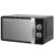 Russell Hobbs RHMM701B 17 Litre 700 W Black Solo Manual Microwave With 5 Power Levels, Ringer & Timer, Defrost Setting, Easy Clean