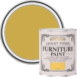 Rust-Oleum Yellow Upcycled Furniture Paint in Chalky Finish – Lemon Jelly 750ml