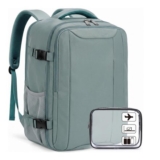 Ryanair Cabin Bags 40x30x20,Backpack with TSA Approved Clear Bag