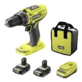 Ryobi 18V ONE R18PD3-2C20S Cordless Combi Drill 2 X 2.0Ah