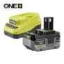 Ryobi 4.0ah Battery and Charger with Free Tool