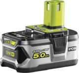 Ryobi RB18L50 18V ONE Lithium 5.0Ah Battery – used like new Amazon resale at checkout