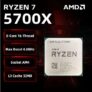 Ryzen 7 5700X CPU Processor ( 8C / Zen3 / Socket AM4 / DDR4 ) Binary Tech Store