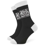 SC Products Baldi Bald Lives Matter Mens Funny Socks SC Products UK / FBA