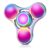SCIONE Fidget Spinner Stainless Steel High-Speed Removable Bearing Caps